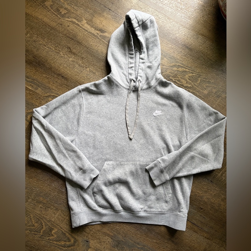 Nike Hoodie, Gray Men’s Medium